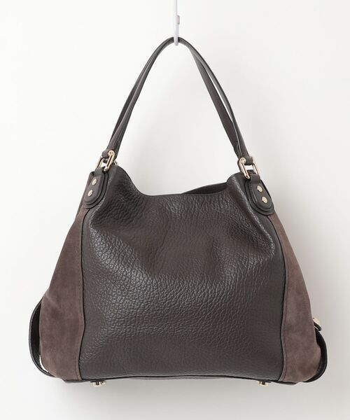 王*子様 COACH レザー ハンドバッグ ダークブラウン COACH（コーチ） ハンドバッグ - ブラウン レディース : ZOZOTOWN