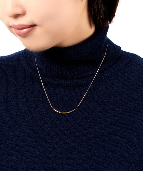VENDOME AOYAMA ネックレス TWO SIDES K18バーネックレス