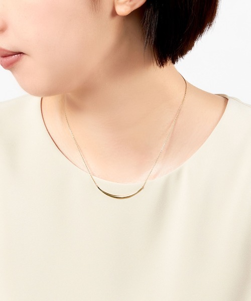 VENDOME AOYAMA ネックレス TWO SIDES K18バーネックレス