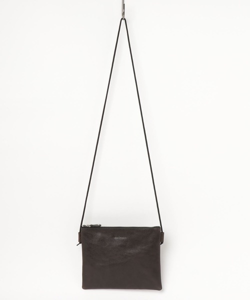 【セール】BICASH レザーショルダーバッグ 牛革サコッシュ BICASH ショルダーバッグ ビカーシ / ユニセックスレザー