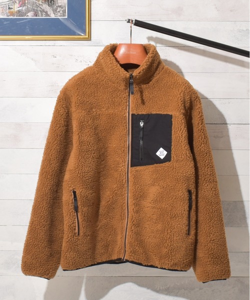 Bling Leads ブルゾン アウター /Bling Leads/ボアハイネックZIP