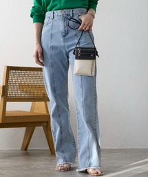 ap retro ジーンズ デニム デニムパンツ キリカエセミフレア
