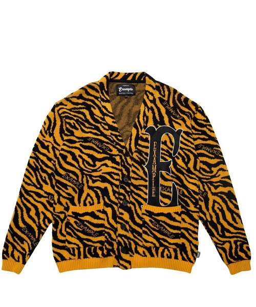EXAMPLE（エグザンプル） カーディガン EXAMPLE ANIMAL KNIT CARDIGAN 