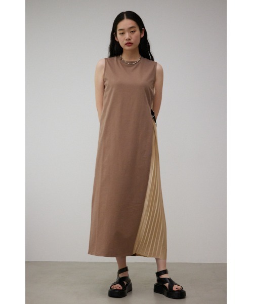AZUL BY MOUSSY ワンピース SIDE PLEATS ONEPIECE/サイド