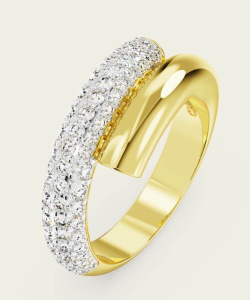 SWAROVSKI Dextera リング スワロフスキー　指輪 金 SWAROVSKI（スワロフスキー） 指輪 リング 「公式」「スワロフスキー