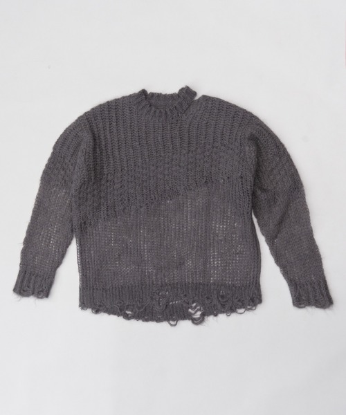 PRANK PROJECT ニット モヘアメッシュプルオーバー / Mohair Mesh 