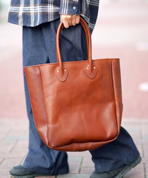 vasco（ヴァスコ） トートバッグ LEATHER OLD TOTE BAG -LARGE レザー