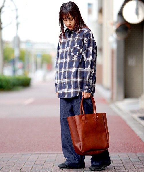 vasco（ヴァスコ） トートバッグ LEATHER OLD TOTE BAG -LARGE レザー