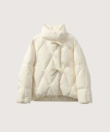 美品✨近年 ポテチーノ POTECHINO ライトダウンコート 花びら パープル LA POMME petit ダウンコート ダウンジャケット 人気ランキング
