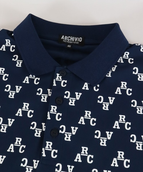 archivio（アルチビオ） ポロシャツ 「MENS」UV速乾カノコポロシャツ
