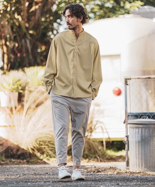felkodメンズゴルフシャツ felkod 【felkod(フィルコッド)】Light Oxford 3-4 Sleeve Polo
