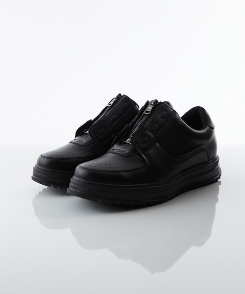 スニーカー ＋6.8cm High sole zip sneakers6.8cm /ハイソール ジップ 