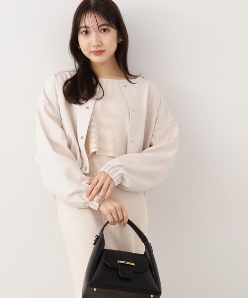 PROPORTION BODY DRESSING ブルゾン アウター ダブルクロス