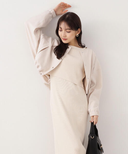 PROPORTION BODY DRESSING ブルゾン アウター ダブルクロス