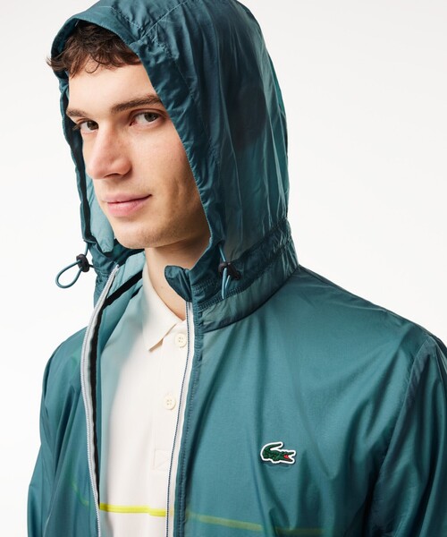 ブルゾン アウター ライトウェイト撥水パッカブルジャケット メンズ | LACOSTE | 02