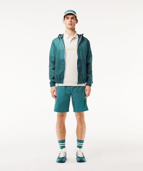 ブルゾン アウター ライトウェイト撥水パッカブルジャケット メンズ | LACOSTE | 08