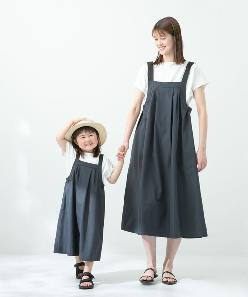 URBAN RESEARCH DOORS ワンピース 「親子リンク」add fabrics撥
