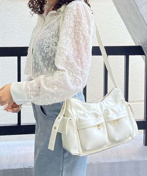 Roger&Raw ショルダーバッグ バッグ ダブルポケットショルダー