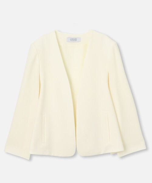 LOULOU WILLOUGHBY（ルルウィルビー） ジャケット ノーカラー