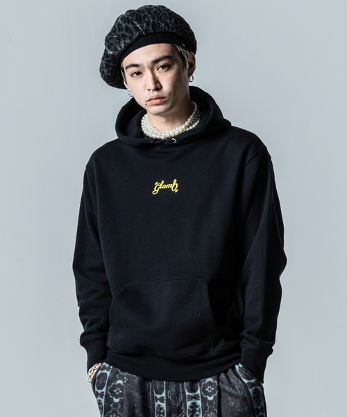 glamb（グラム） パーカー Album Playing Hoodie / アルバムプレイング