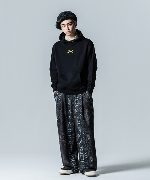 glamb（グラム） パーカー Album Playing Hoodie / アルバムプレイング