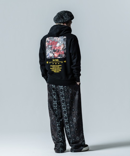 glamb（グラム） パーカー Album Playing Hoodie / アルバムプレイング