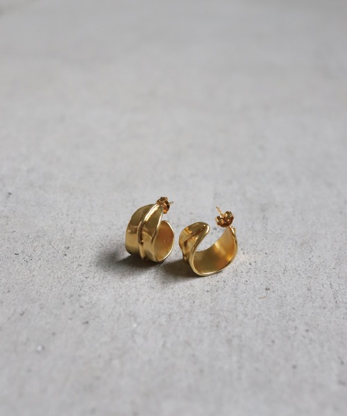 ピアス 18KGP エルムピアス レディース メンズの画像
