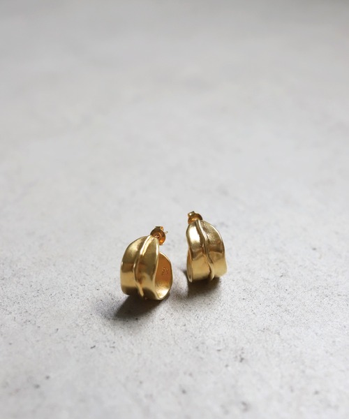 ピアス 18KGP エルムピアス レディース メンズの画像