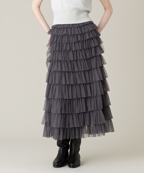 【LOULOU WILLOUGHBY】チドリ チュール スカート LOULOU WILLOUGHBY スカート 【LOULOU WILLOUGHBY】チドリ