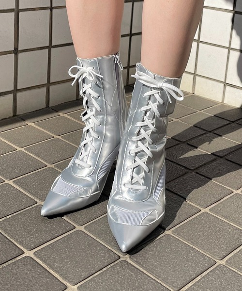 Pretty Ballerinas★ゴージャス!スネークプリントショートブーツ Pretty Ballerinas☆ゴージャス!スネークプリントショートブーツ