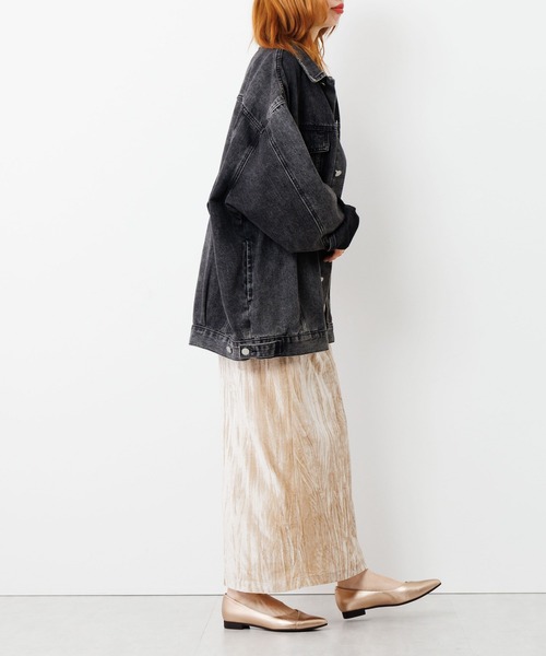 HIMIKO パンプス 「Made in Japan」アシンメトリーVカットフラット