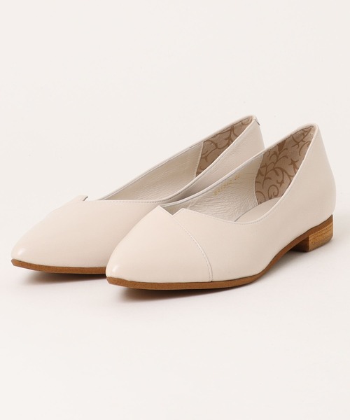 HIMIKO パンプス 「Made in Japan」アシンメトリーVカット