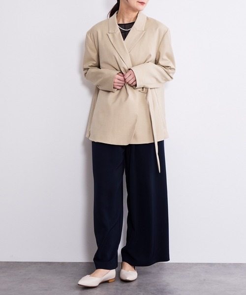 レディース ネイリーブラウンフラットパンプス　ラメ HIMIKO パンプス 「Made in Japan」アシンメトリーVカット