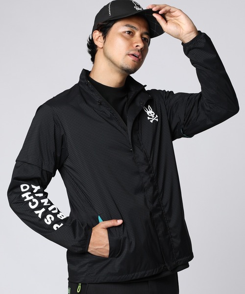 Psycho Bunny ブルゾン アウター 「GOLF」ストレッチタフタ