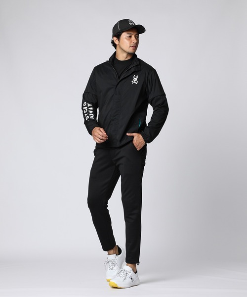 Psycho Bunny ブルゾン アウター 「GOLF」ストレッチタフタ