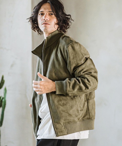 CAMBIO（カンビオ） ブルゾン アウター mj10310- カットスウェード