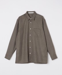 シャツ BATEAUX DE SHIPS: ウール サキソニー レギュラーカラー シャツ メンズ｜ZOZOTOWN Yahoo!店