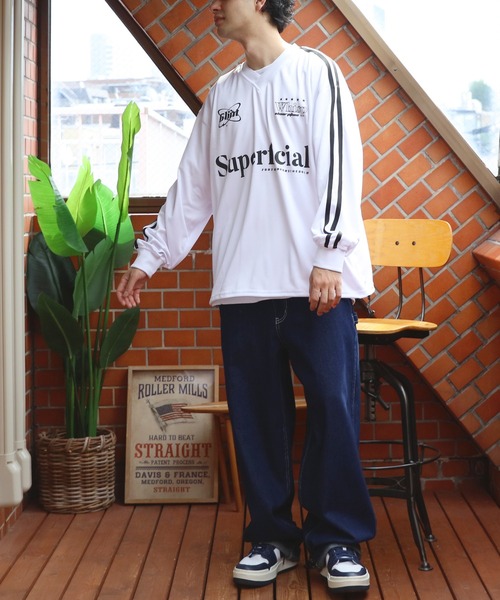 8 tシャツ ユニフォームデザインロンT メンズ レディース : ZOZOTOWN