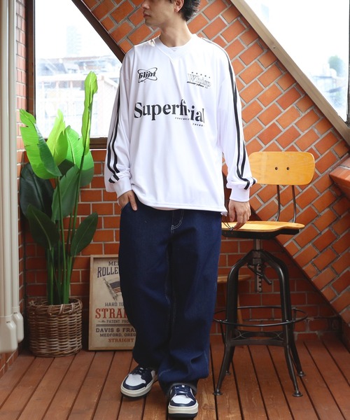 8 tシャツ ユニフォームデザインロンT メンズ レディース : ZOZOTOWN