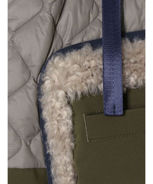 UN3D. スカート FABRIC MIX SK / ファブリックミックススカート