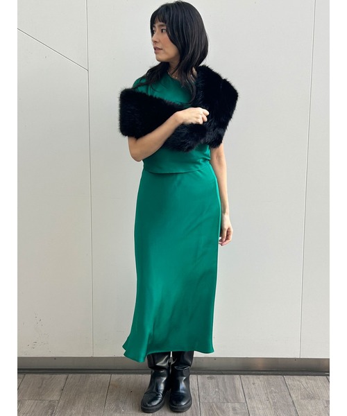 BANANA REPUBLIC スカート　6 新品 BANANA REPUBLIC スカート FACTORY STORE リネンブレンドシーム