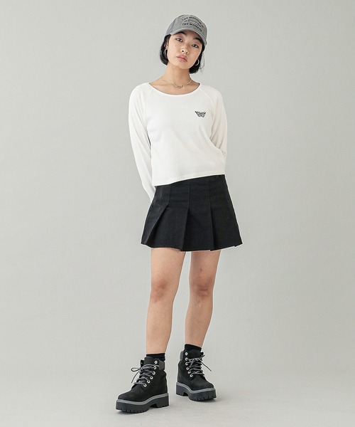 【X-girl】LOW RISE HIP LOGO MINI SKIRT X-girl スカート LOW RISE HIP LOGO MINI SKIRT : ZOZOTOWN