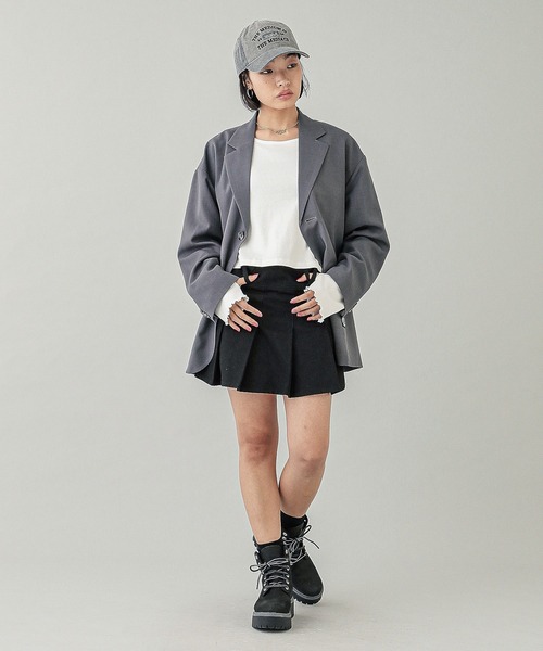 【X-girl】LOW RISE HIP LOGO MINI SKIRT X-girl スカート LOW RISE HIP LOGO MINI SKIRT : ZOZOTOWN