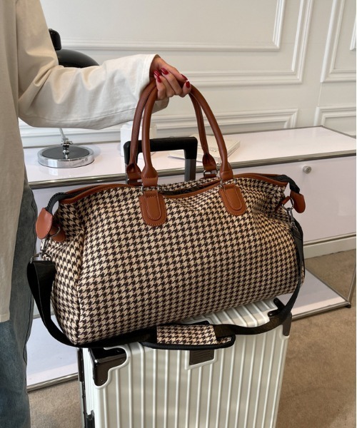 ★美品 GHURKA 2way ボストンバッグ 千鳥格子 MH刻印 No.127 大人気 グルカ GHURKA ボストン No 97 大容量 千鳥格子 - メルカリ