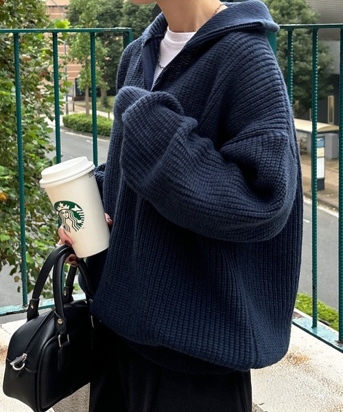 I-SOOK（アイスー） ニット セーター 「ISOOK / アイスー」ハーフ