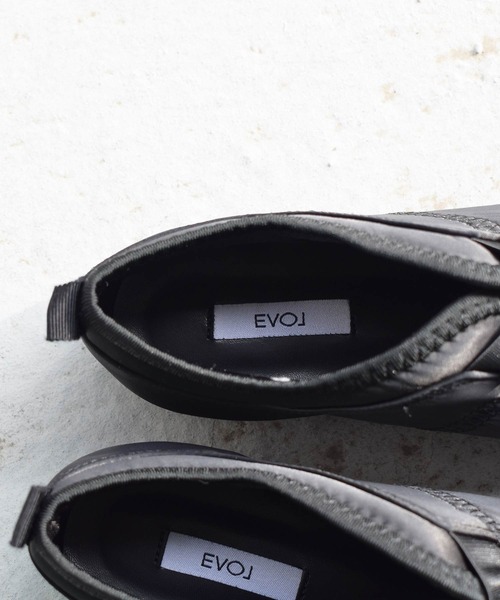 EVOL（イーボル） スニーカー 超軽量クロスベルトシューズ レディース