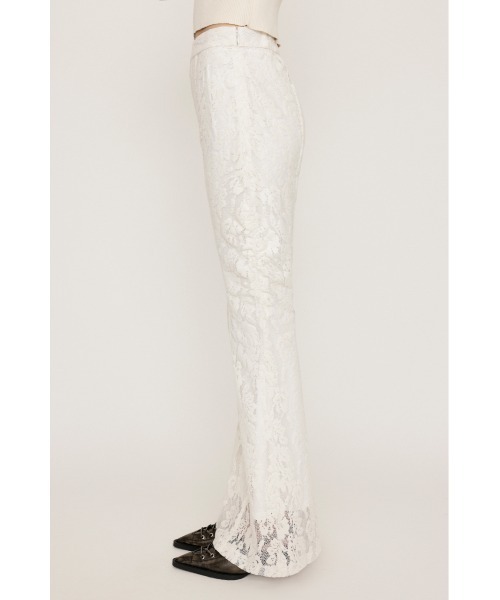 ホワイトフレア SLY | FROCKY LACE FLARE パンツ (パンツ ) |SHEL'TTER WEBSTORE