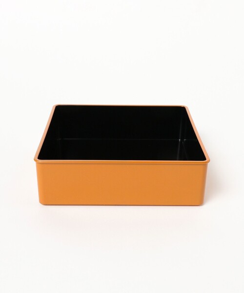 BEAMS JAPAN 弁当箱 「別注」越前漆器 お重 二段 橙 : ZOZOTOWN