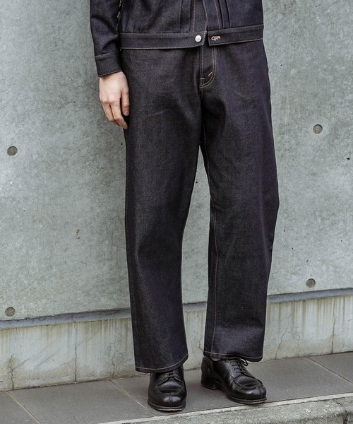 SIIILON ｜シーロン　Geek denim pants バギーパンツ Shinzone｜バギー ジーンズ デニムパンツ BAGGY JEANS ボトムス