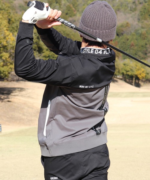 AGATTO GOLF ブラック ゴルフシャツ L 公式AGATTO（アガット